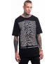 Подовжена футболка Joy Division-Unknown pleasures, Black