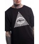 Подовжена футболка Eye Illuminati, Black
