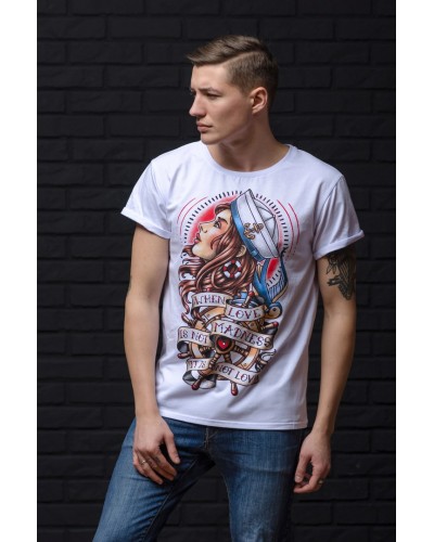 Футболка Urbanist Sailor’s Love White