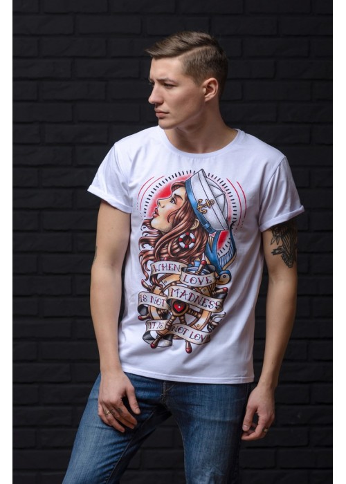 Футболка Urbanist Sailor’s Love White