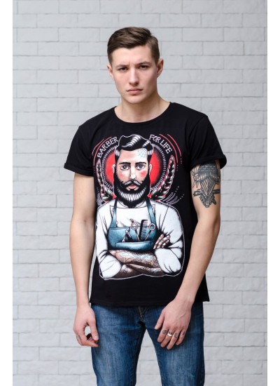 Футболка Urbanist Barber Black