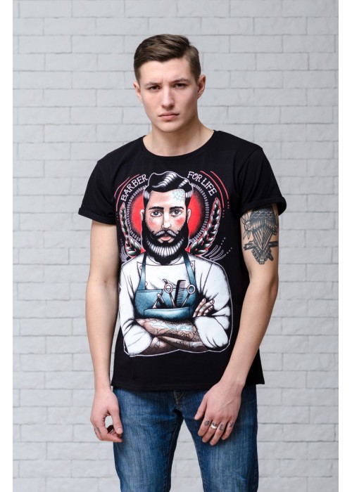 Футболка Urbanist Barber Black