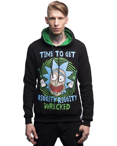 Худі Rick And Morty Riggity Riggity Wrecked