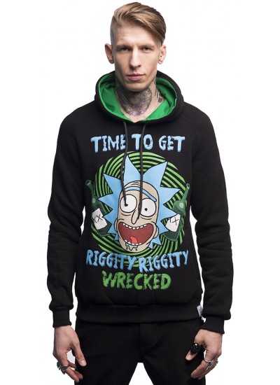 Худі Rick And Morty Riggity Riggity Wrecked