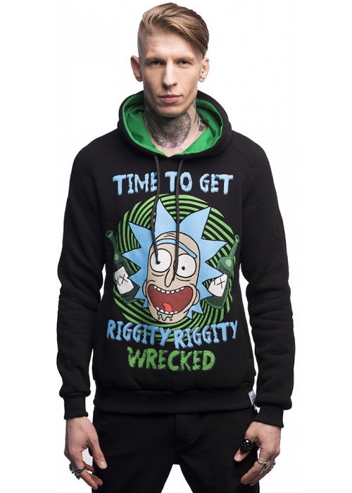Худі Rick And Morty Riggity Riggity Wrecked