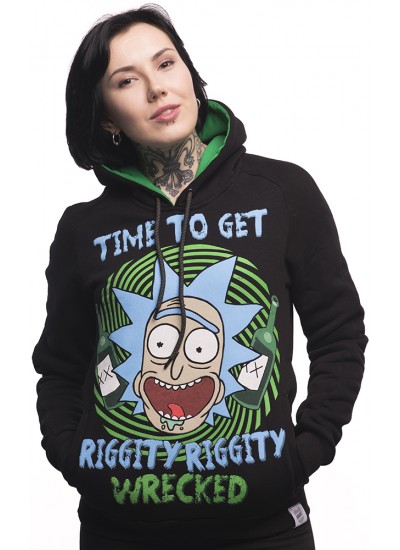 Худі Rick And Morty Riggity Riggity Wrecked