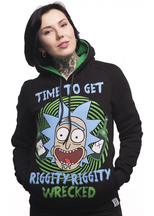 Худі Rick And Morty Riggity Riggity Wrecked