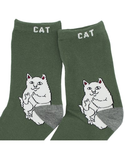 Шкарпетки Cat (зелені)