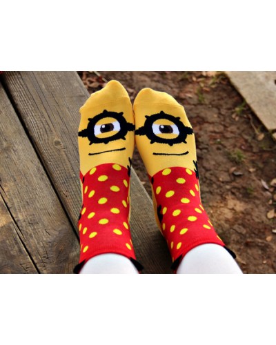 Шкарпетки Minions Red Dots