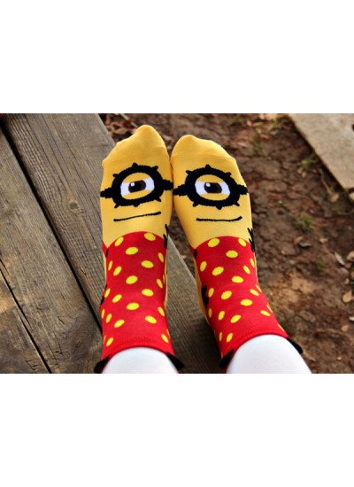 Шкарпетки Minions Red Dots