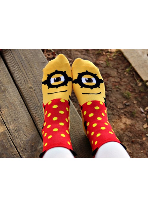 Шкарпетки Minions Red Dots