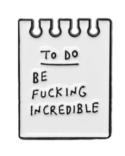 Металевий пін To-do list