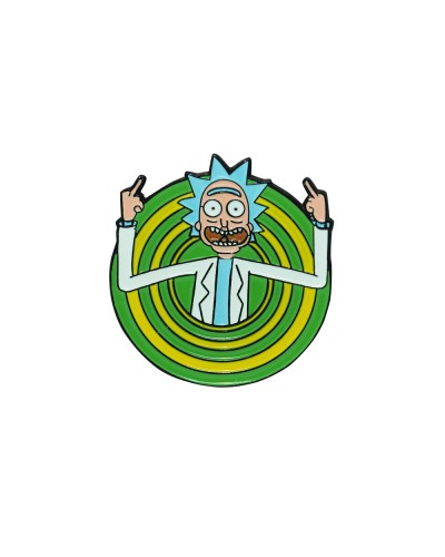 Металевий пін Rick Sanchez