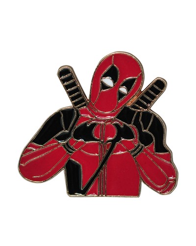 Металевий пін Deadpool's love