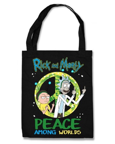Еко-сумка Rick and Morty Peace among worlds