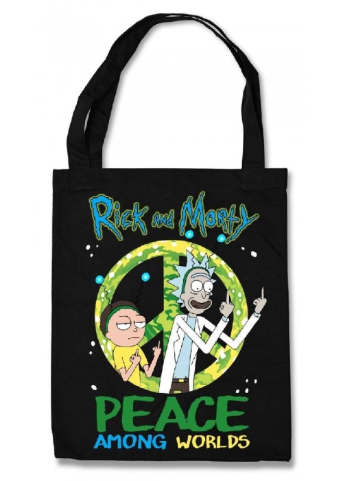 Еко-сумка Rick and Morty Peace among worlds