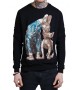 Світшот Tattoo Cats Black