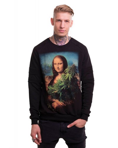 Світшот з канабісом  Mona Lisa