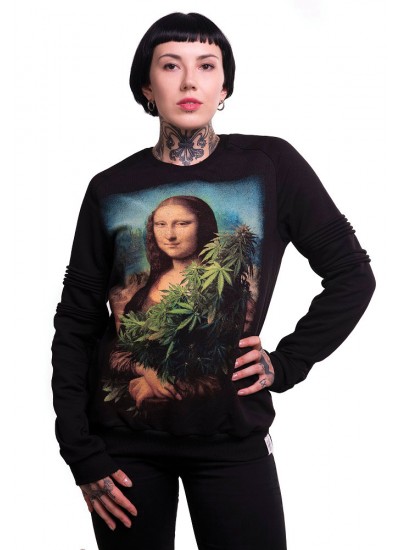 Світшот з канабісом  Mona Lisa