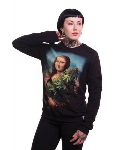 Світшот з канабісом  Mona Lisa