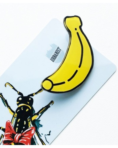 Пластиковий значок Banana
