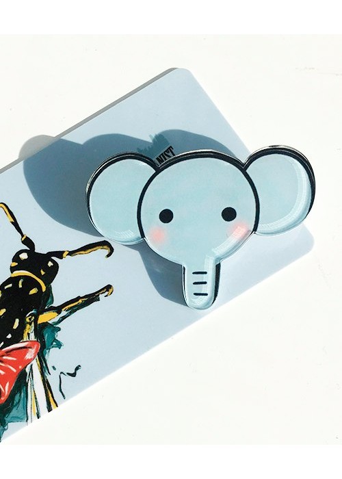 Пластиковий значок Elephant