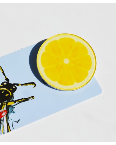 Пластиковий значок Orange Slice