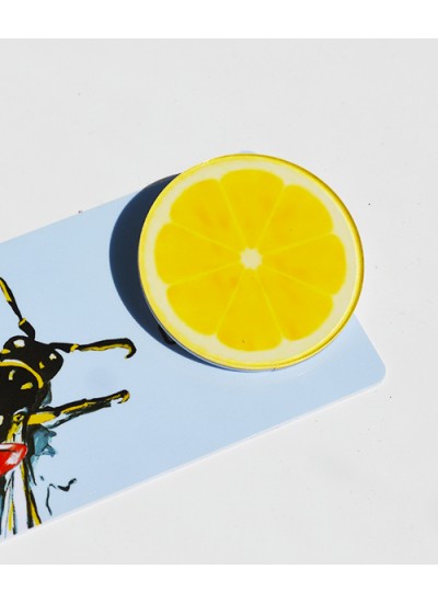 Пластиковий значок Orange Slice
