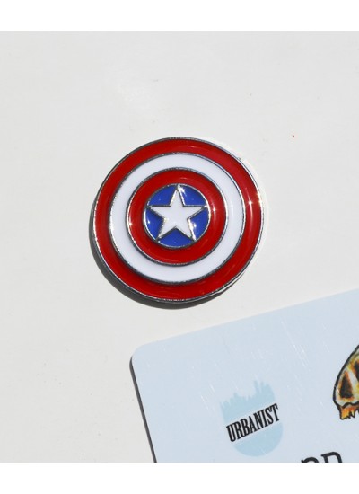 Металевий пін Captain America