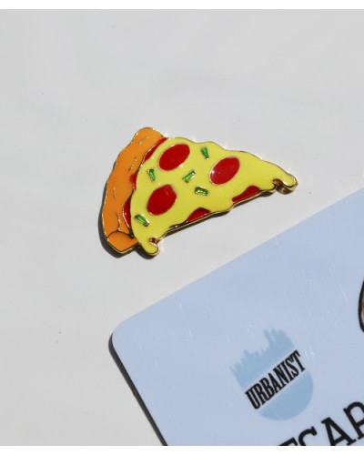 Металевий пін Pizza