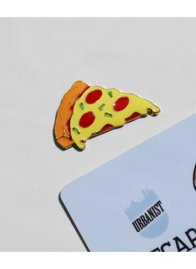 Металевий пін Pizza