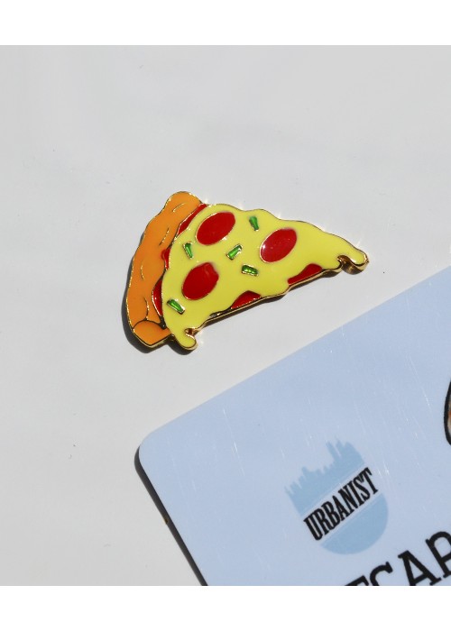Металевий пін Pizza