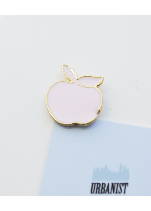 Металевий пін Pink Apple