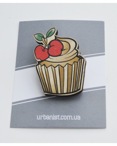 Значок дерев'ний Cake 