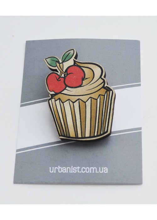 Значок дерев'ний Cake 