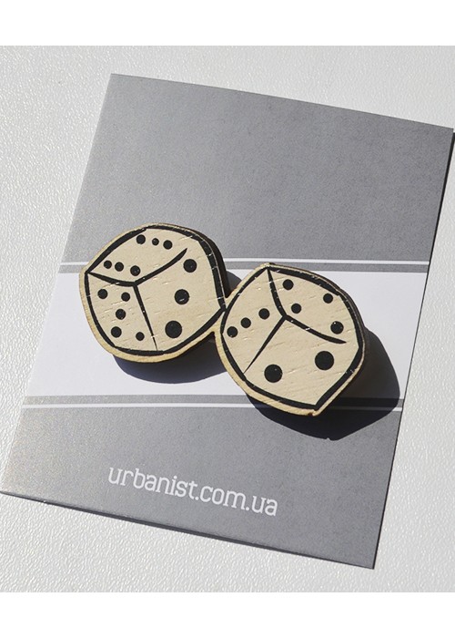 Значок дерев'ний Dice