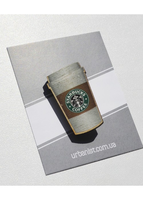 Значок дерев'ний Starbucks