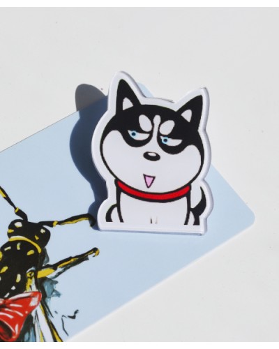 Пластиковий значок Husky