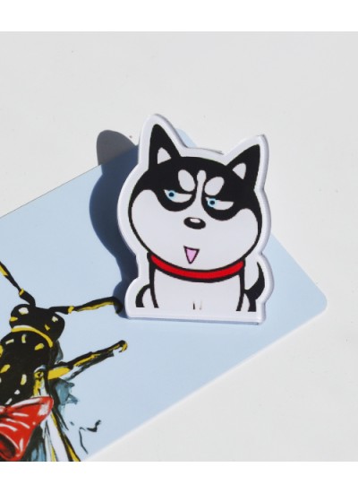 Пластиковий значок Husky