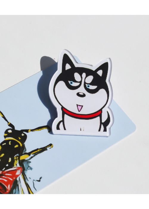 Пластиковий значок Husky